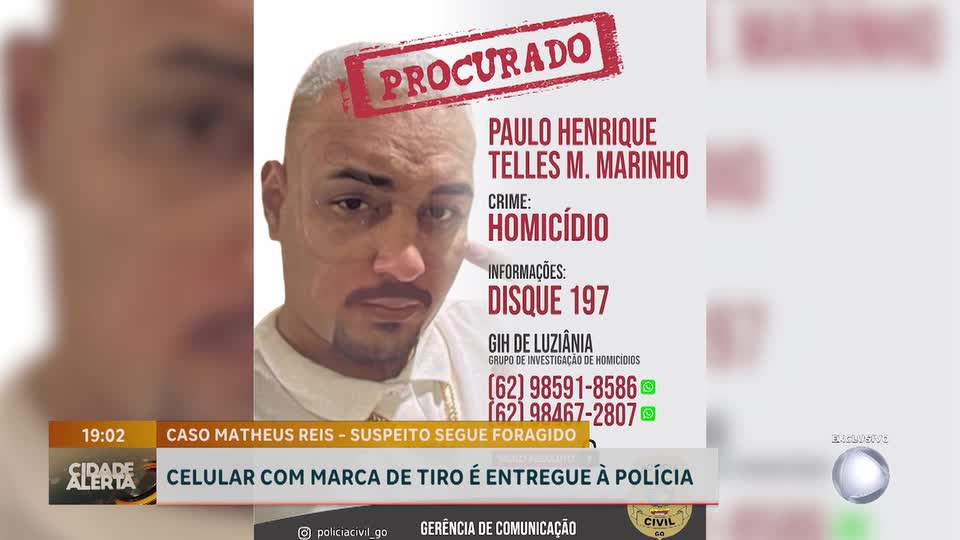 Assassinato de Matheus Reis, filho de vereador, é investigado pela Polícia Civil em Luziânia (GO)