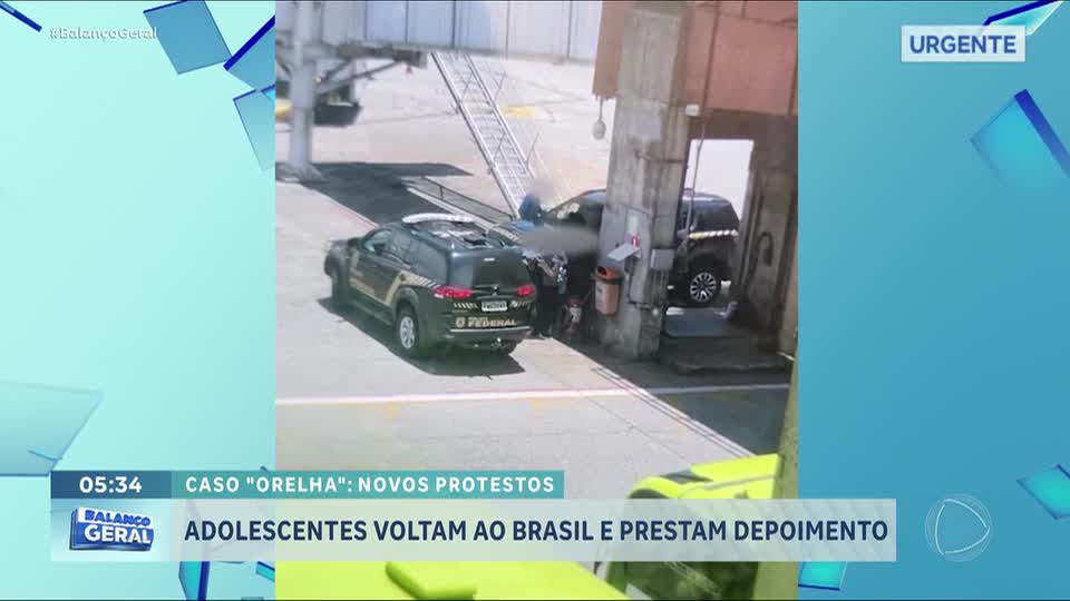 Adolescentes suspeitos de matar cão Orelha prestam depoimento