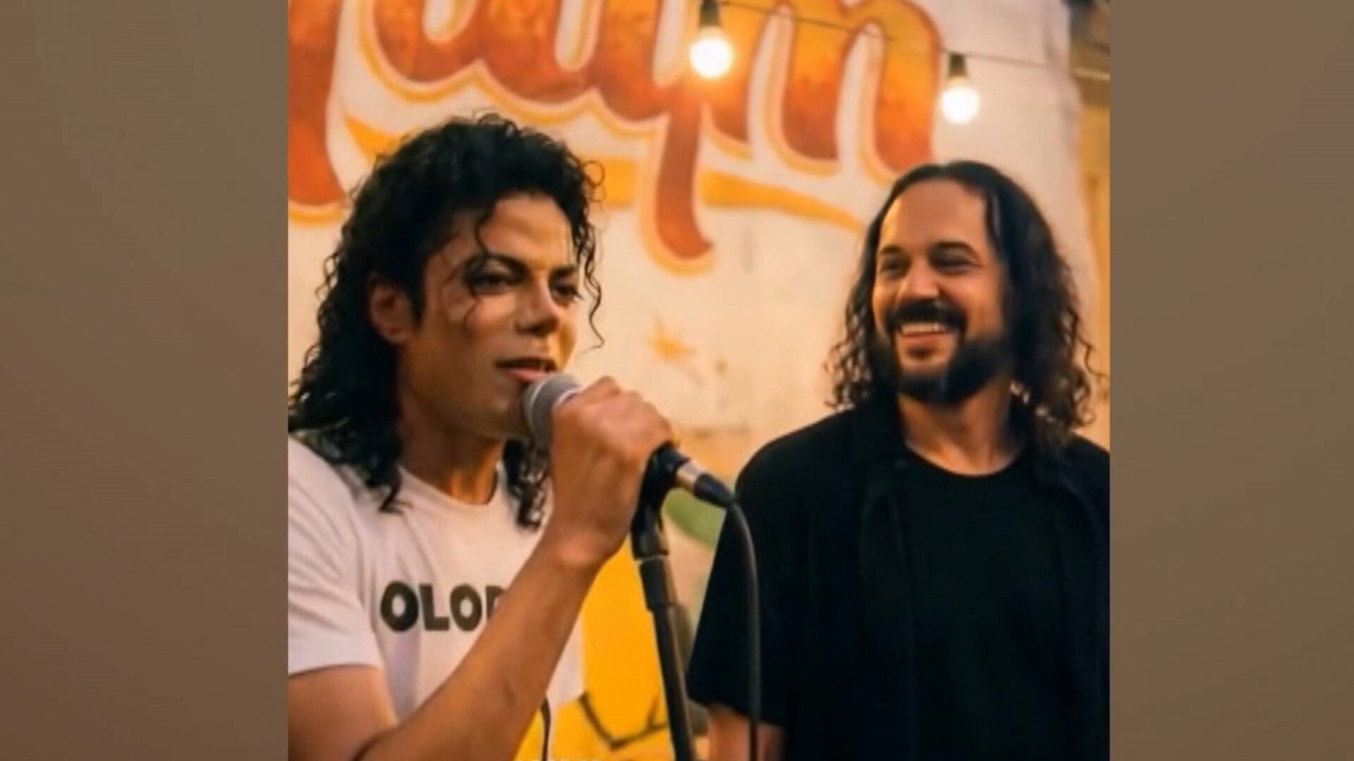 Cantor brasileiro celebra ícones da música em vídeo divulgado nas redes sociais