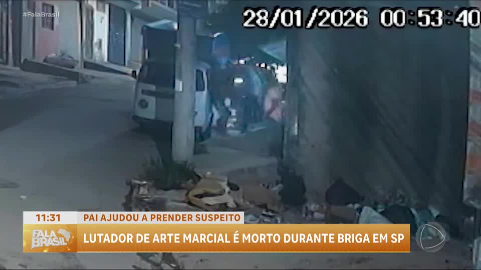 Pai de lutador de artes marciais morto em SP ajuda a prender assassinos do filho