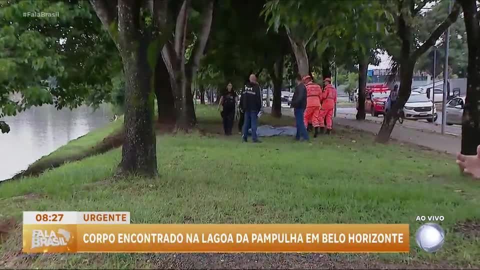Corpo é encontrado na Lagoa da Pampulha, em Belo Horizonte