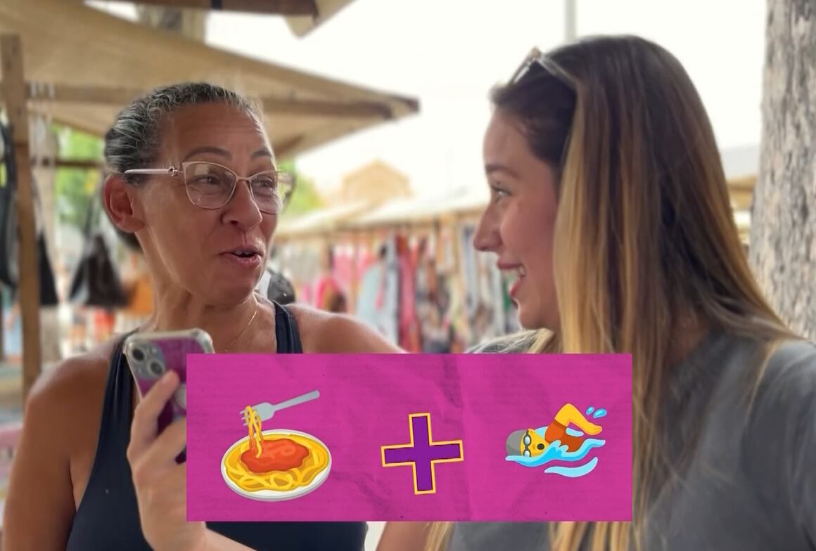 'Fala, Gabi' lança desafio dos emojis na Praça XV, centro do Rio