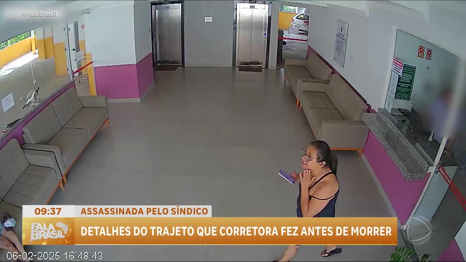 Reconstituição refaz trajeto da corretora Daiane antes de ser assassinada
