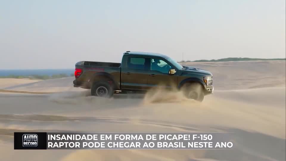 Insanidade em forma de picape: F-150 raptor pode chegar ao Brasil em 2026