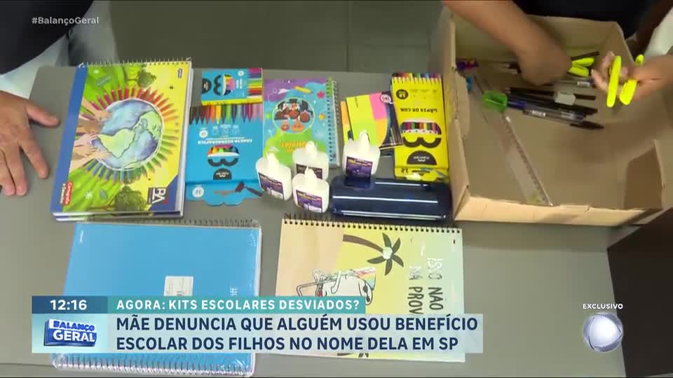 Mãe denuncia retirada indevida de kits escolares da rede municipal de São Paulo