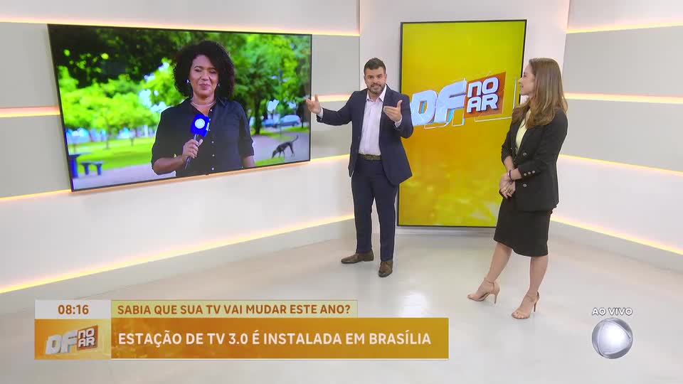 TV 3.0: estação é instalada em Brasília
