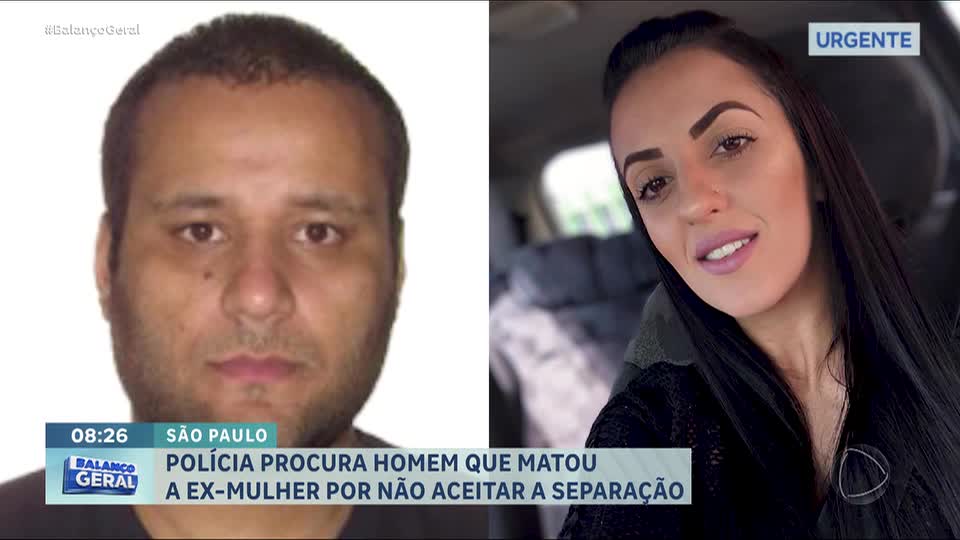 Família procura homem que matou ex-mulher por não aceitar separação no interior de SP