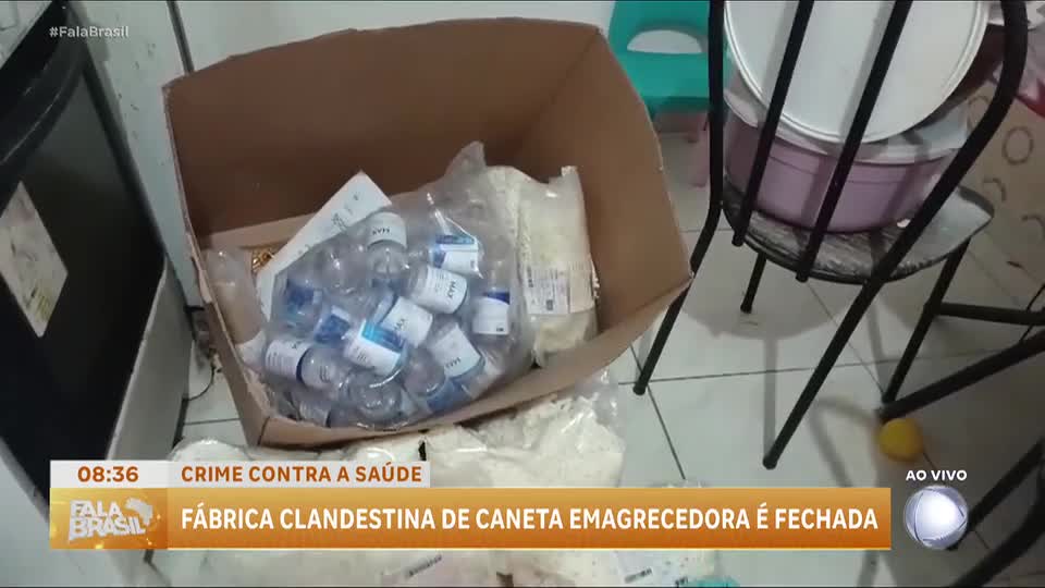 Polícia descobre laboratório de remédios falsos em São Paulo