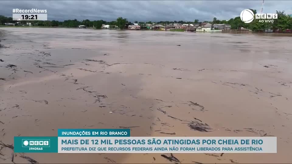 Enchentes no Acre afetam população em Rio Branco