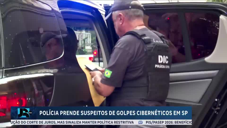 Polícia faz operação no estado de São Paulo contra estelionato cibernético