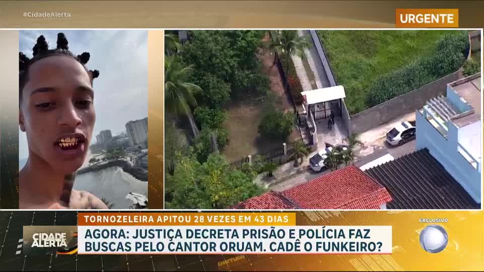 Oruam tem nova prisão decretada após passar dias com a tornozeleira eletrônica desligada