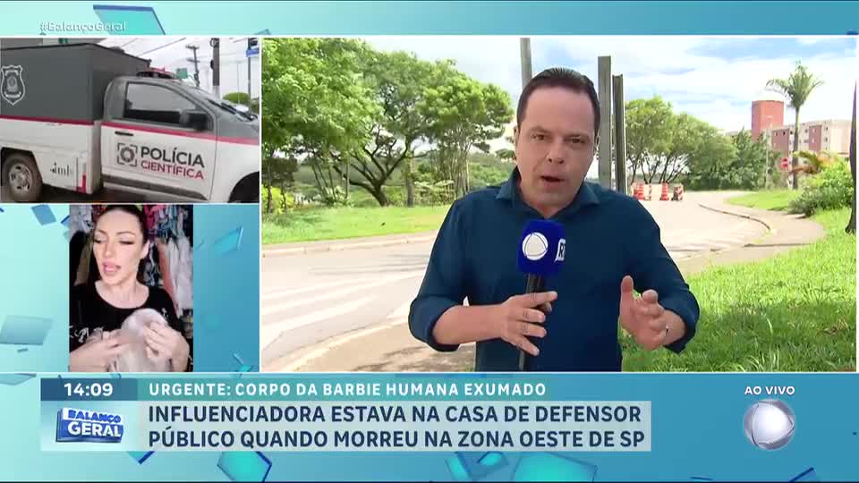 Corpo de influenciadora conhecida como 'Barbie Humana' é exumado em SP para nova análise pericial