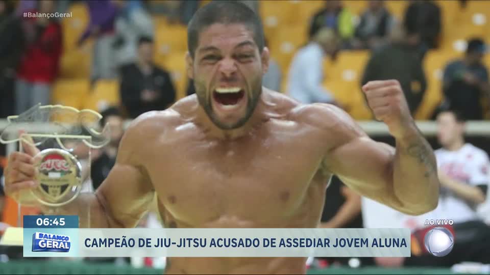 Brasileiro campeão mundial de jiu-jítsu é acusado de assediar aluna nos EUA