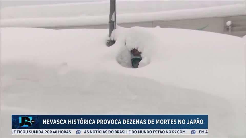 Nevasca recorde no Japão deixa ao menos 30 mortos e provoca alertas do governo