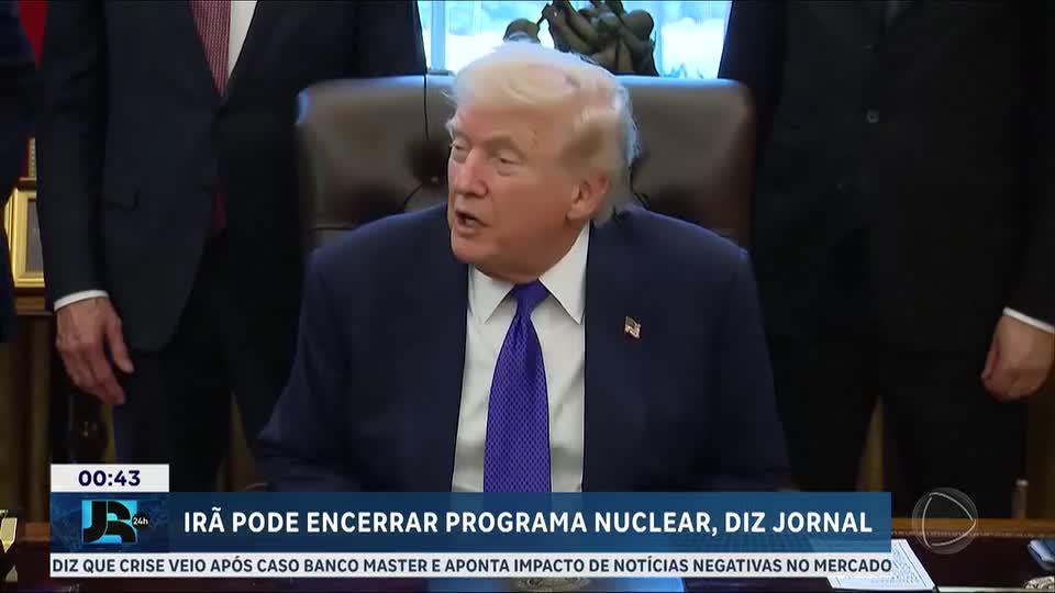 Irã sinaliza possível suspensão do programa nuclear diante de pressão dos EUA