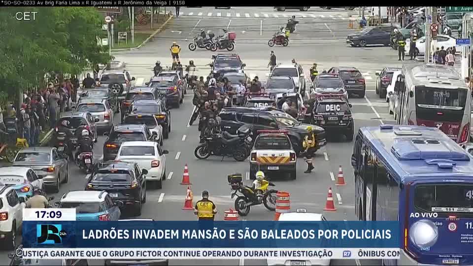 SP: tiroteio entre criminosos e policiais termina com morte de suspeito após invasão a casa de luxo
