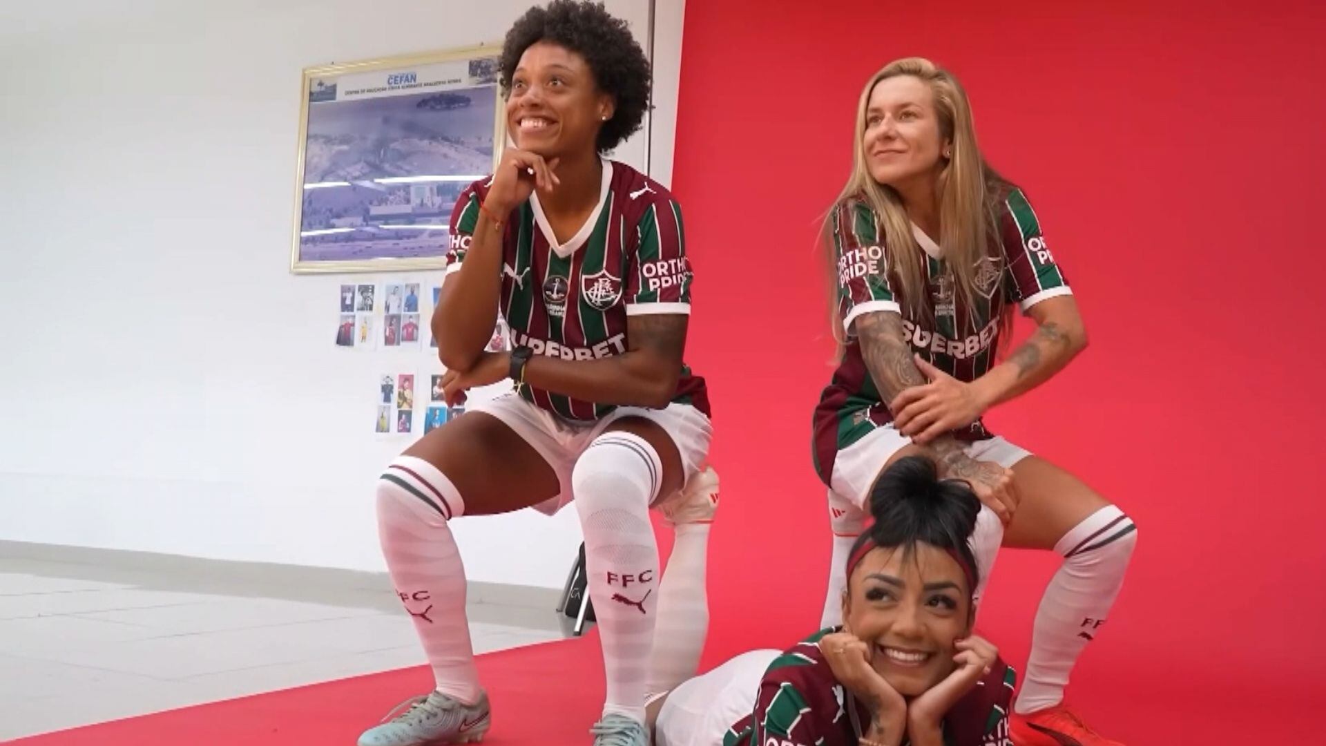 Guerreiras do Fluzão realizam media day do time