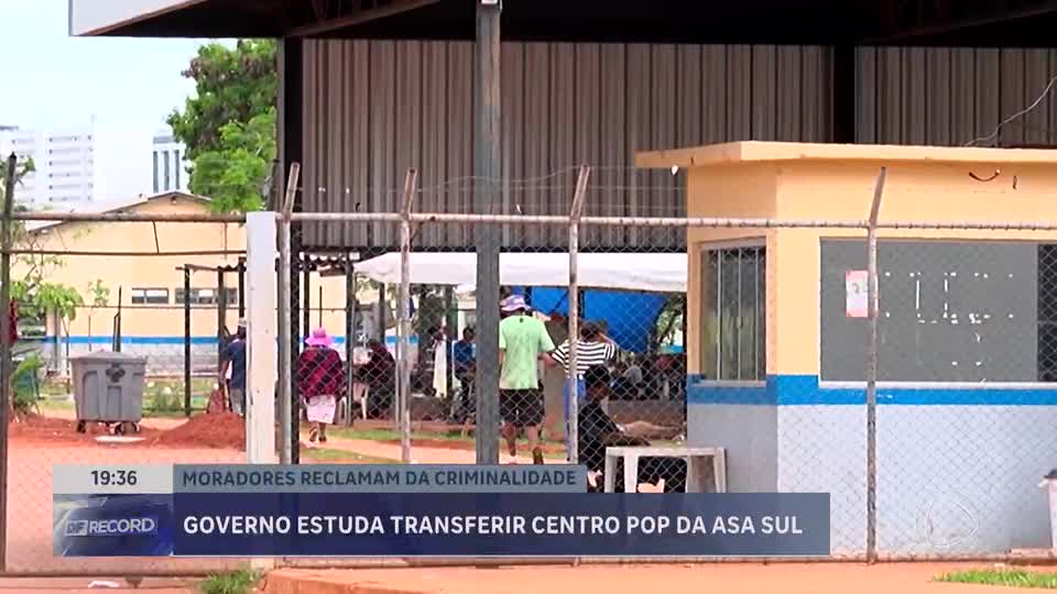 Governo estuda transferir Centro Pop da Asa Sul (DF)
