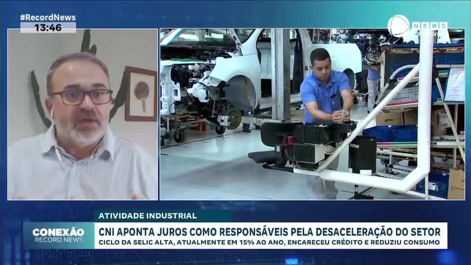 CNI aponta juros como responsáveis pela desaceleração do setor
