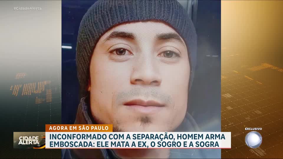 Homem mata ex-esposa e família dela após não aceitar o fim do relacionamento