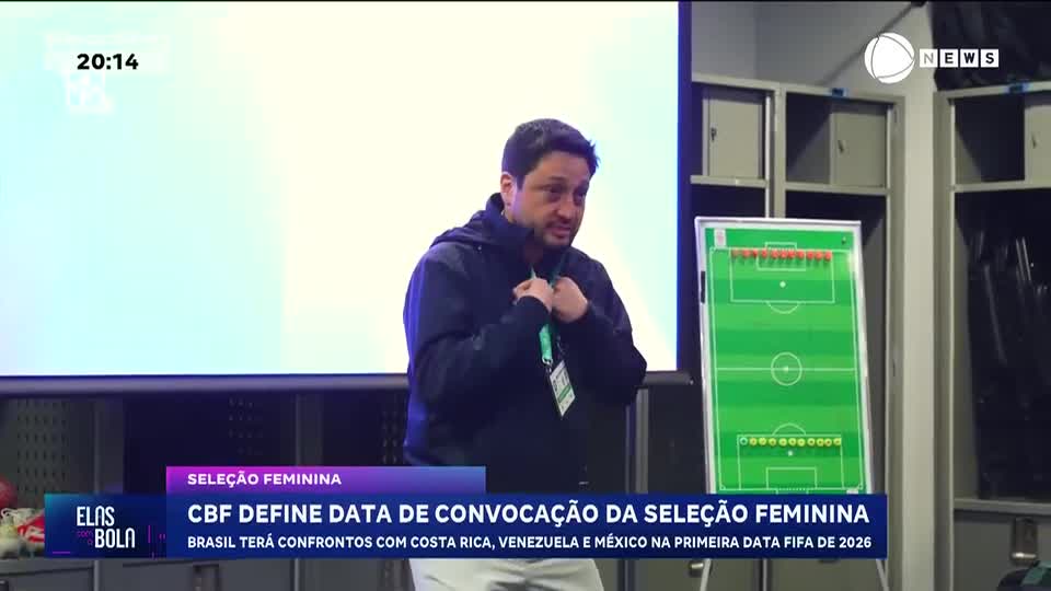 CBF define data de convocação da seleção feminina