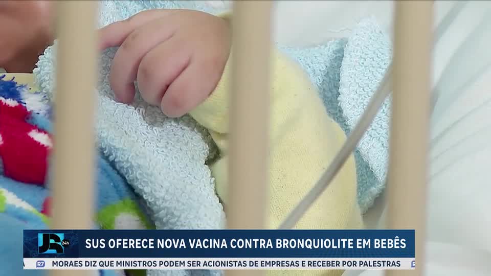 SUS oferece vacina contra bronquiolite para bebês e crianças 