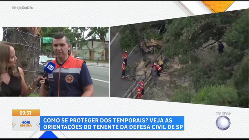 Veja dicas para se proteger durante as fortes chuvas previstas para São Paulo