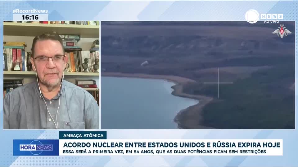Acordo nuclear entre Estados Unidos e Rússia expira nesta quinta (5)