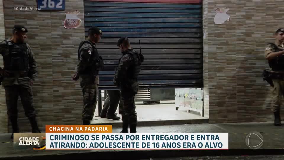 Criminoso se passa por entregador e ataca padaria a tiros; duas pessoas morreram
