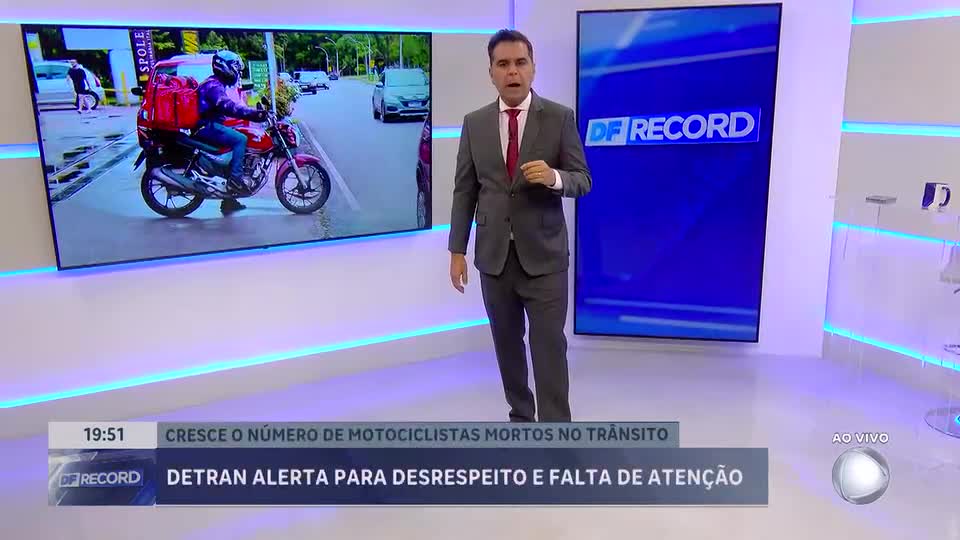 Mortes de motociclistas no trânsito cresce 40,5% no Distrito Federal