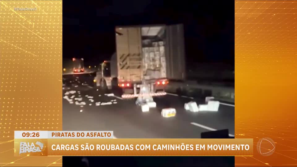 Saque de cargas preocupa caminhoneiros entre SP e PR