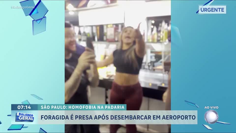 Mulher acusada de homofobia em padaria de São Paulo é presa em aeroporto ao voltar da Espanha