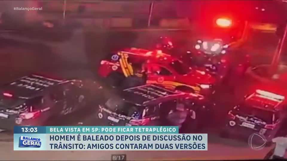 Discussão no trânsito termina com jovem baleado na zona oeste de São Paulo