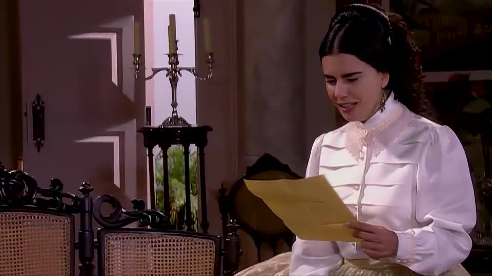 Isaura pensa que Álvaro vai se casar com Branca, mas uma carta pode mudar tudo | A Escrava Isaura