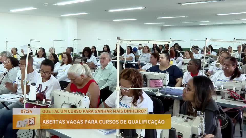 Qualifica DF oferece 10 mil vagas de qualificação profissional