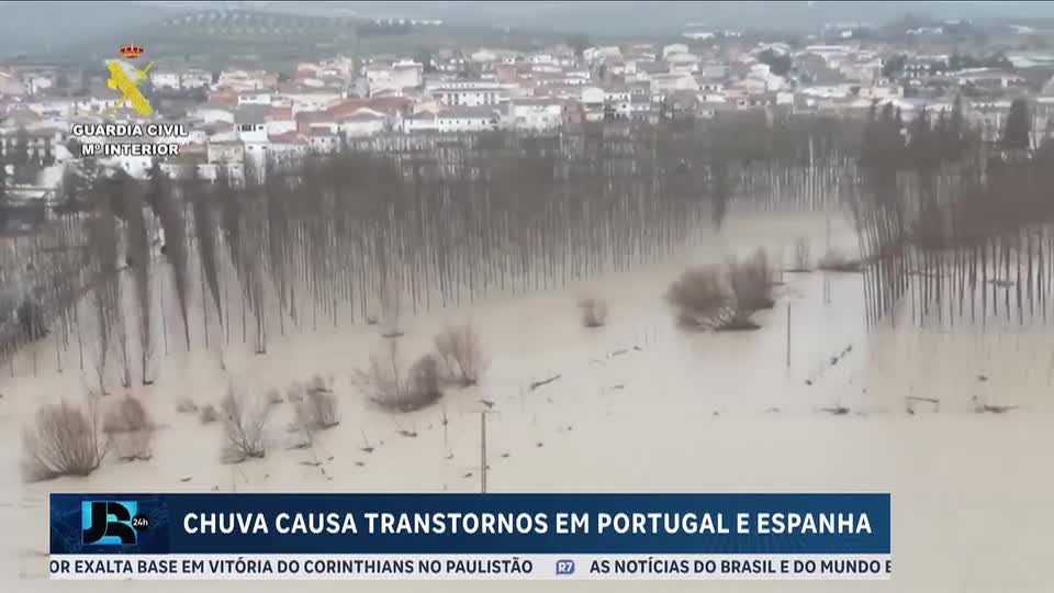 Chuvas intensas causam mortes, desaparecimentos e evacuações em Portugal e Espanha