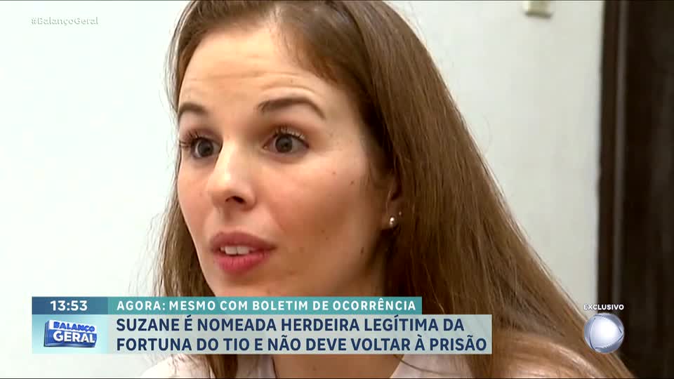 Prima de tio de Suzane von Richthofen registra boletim de ocorrência contra ela