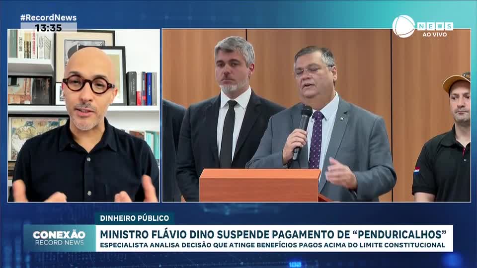 Ministro Flávio Dino suspende pagamento de 'penduricalhos'