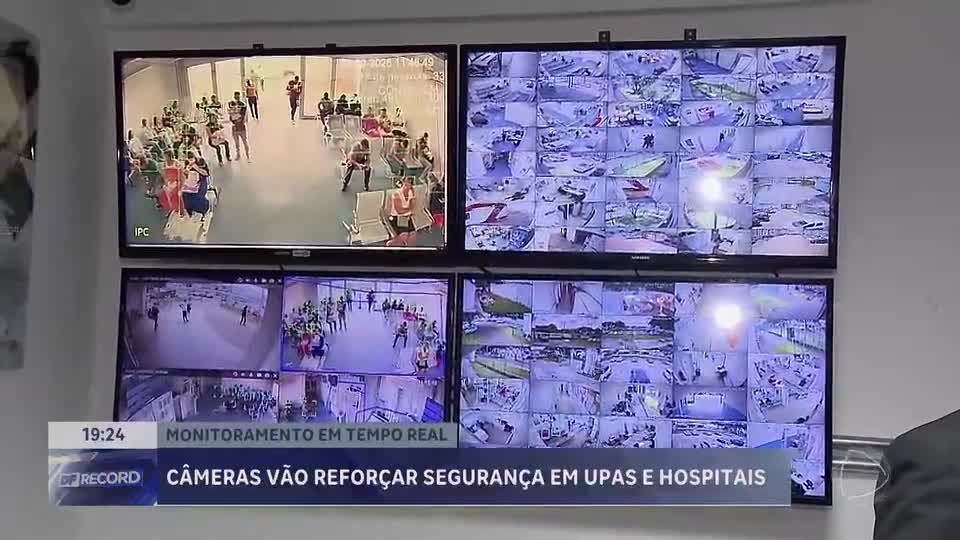 Saiba como vai funcionar o monitoramento por câmeras nas UPAs e hospitais do DF