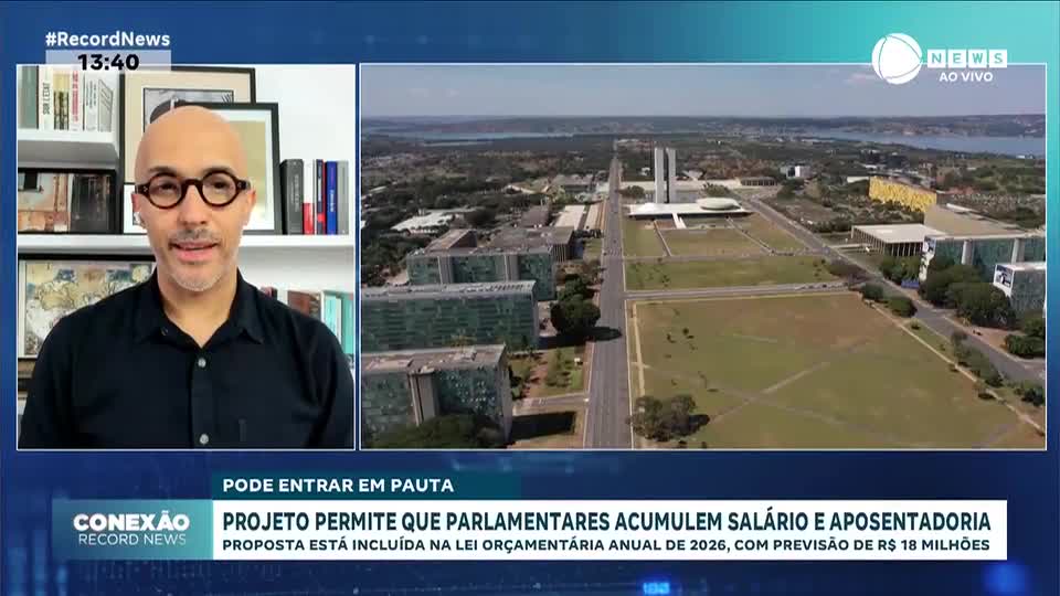 Projeto permite que parlamentares acumulem salário e aposentadoria