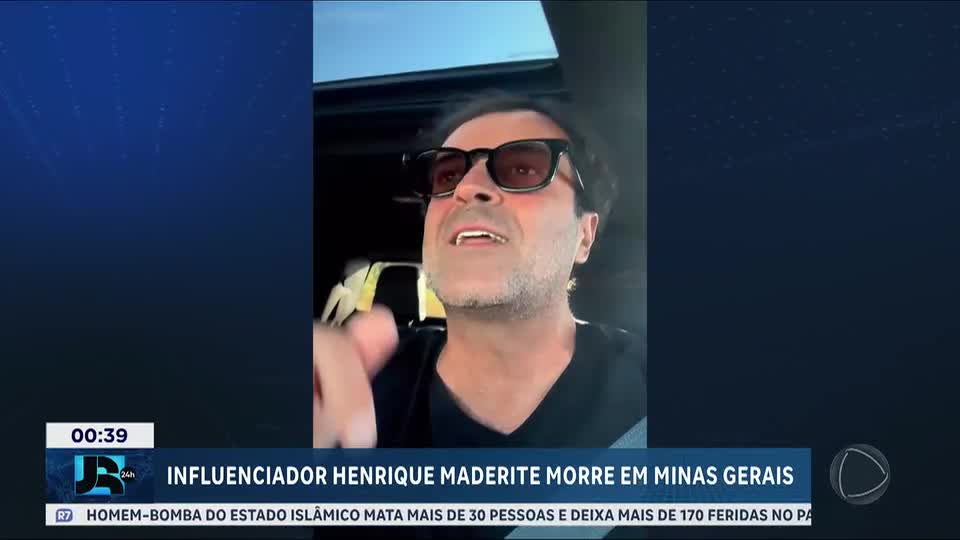 Influenciador Henrique Maderite é encontrado morto em Minas Gerais