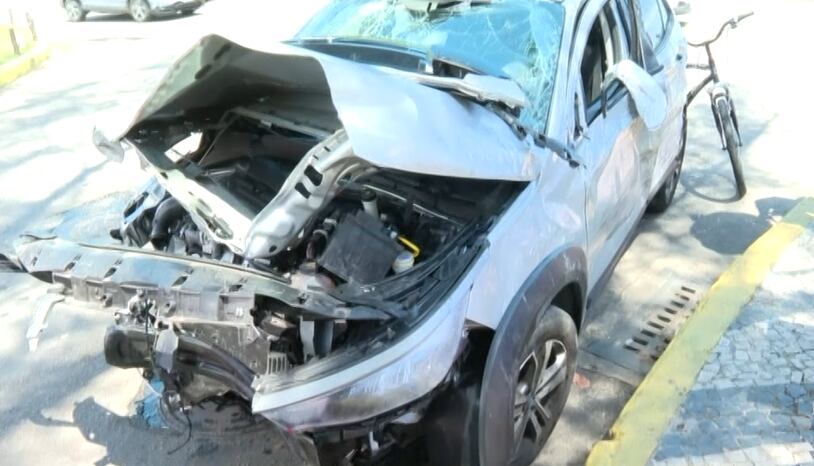 Duas mulheres ficam feridas após grave acidente de trânsito no Recreio, zona sudoeste do Rio