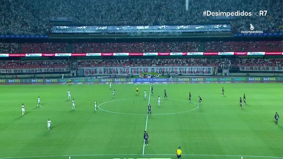 Assista à íntegra de São Paulo 2 x 1 Primavera com R7 e Desimpedidos