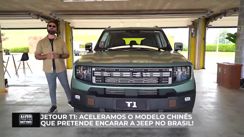 Jetour T1: Auto Record acelera o modelo chinês que pretende encarar a Jeep no Brasil