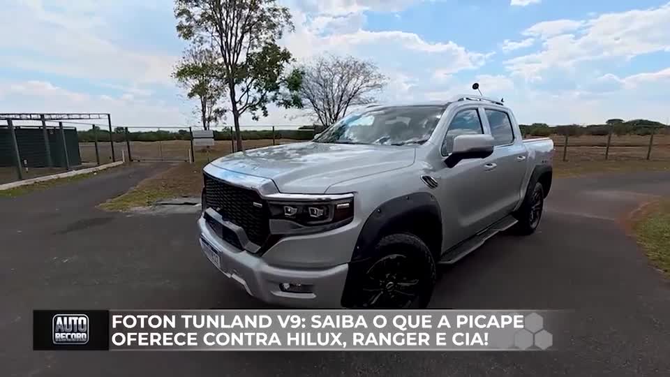 Foton Tunland V9: saiba o que a picape oferece contra Hilux, Ranger e cia