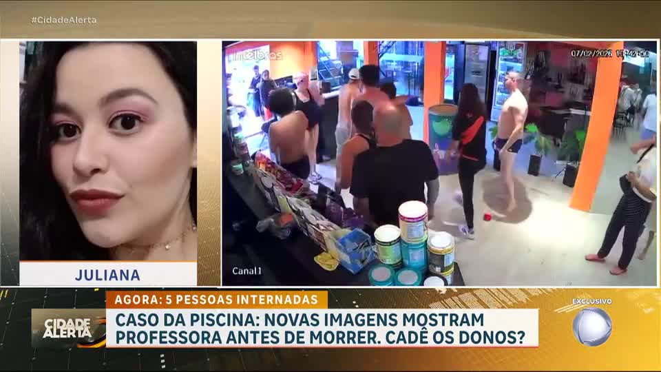 Morte na piscina: polícia espera por depoimento de manobrista que colocou cloro no local 