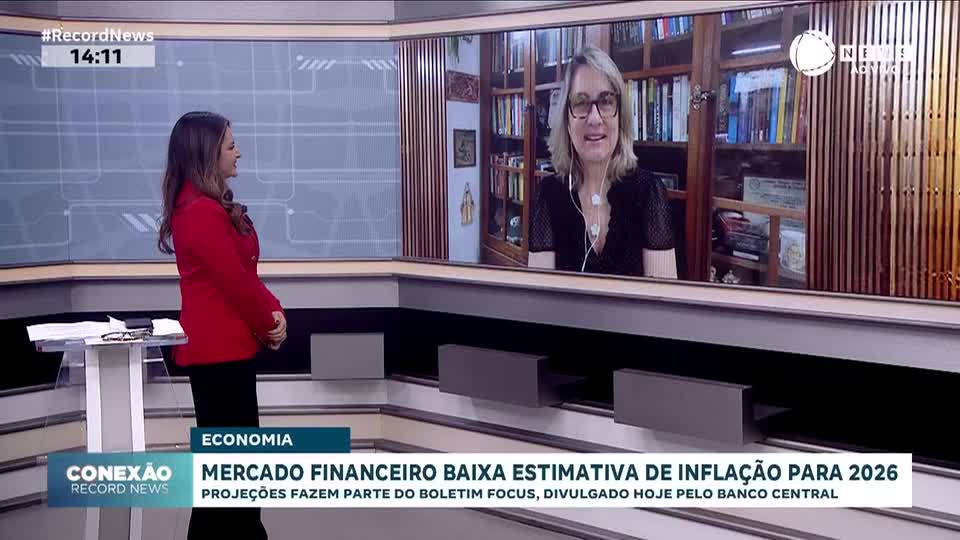 Mercado financeiro baixa estimativa de inflação para 2026