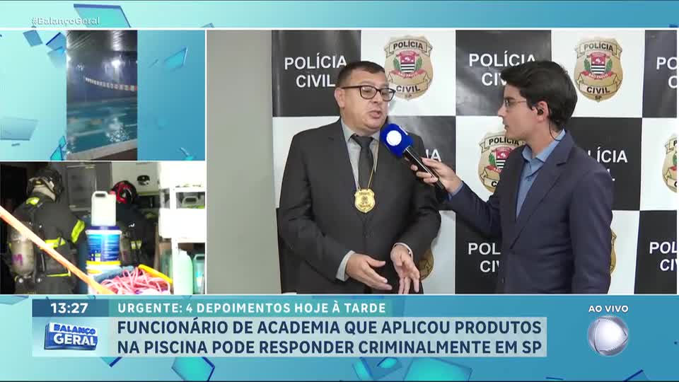 Manobrista que aplicou produtos na piscina e donos de academia podem responder por morte de mulher