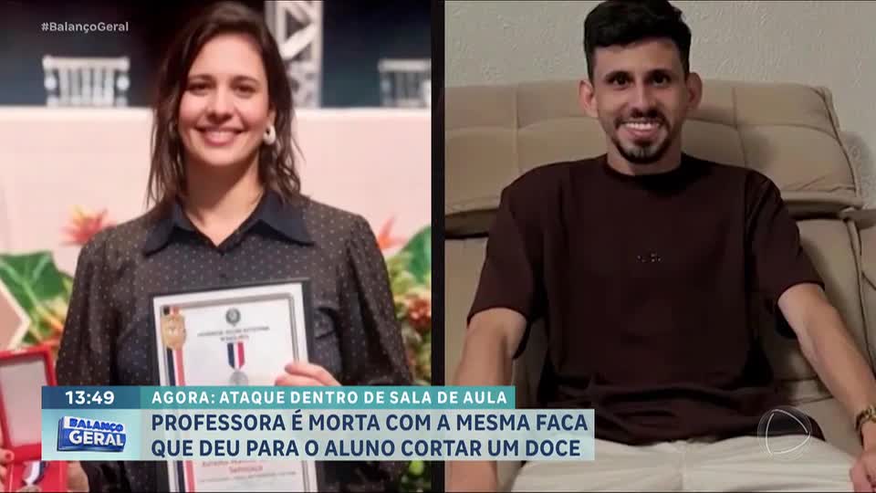 Balanço Pede Basta: Professora é morta a facadas por aluno após fantasia de relacionamento