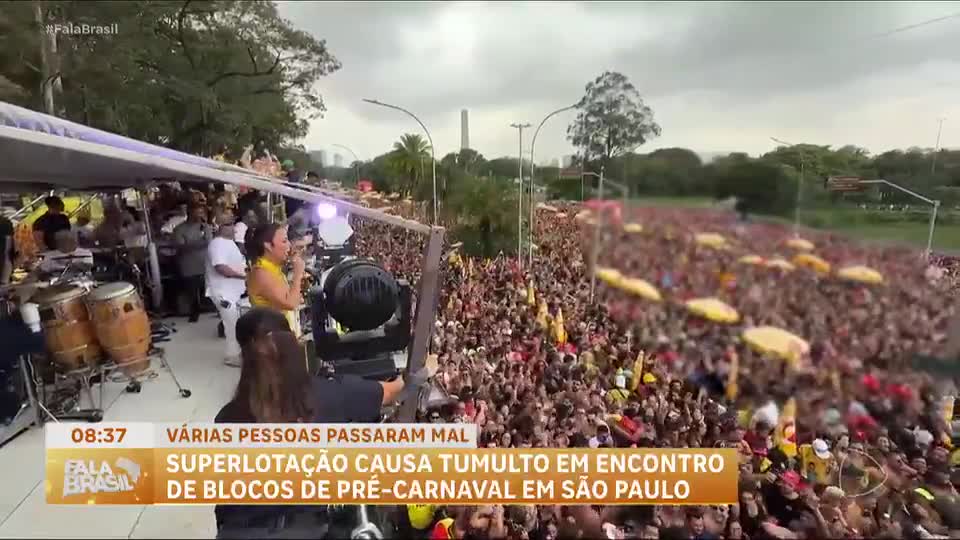 Tumulto e furtos marcam fim de semana de blocos de Carnaval em São Paulo